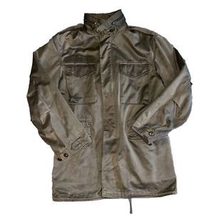 Large Austrian Army Österreich Bundesheer Heereseigentum Jacket Coat Parka